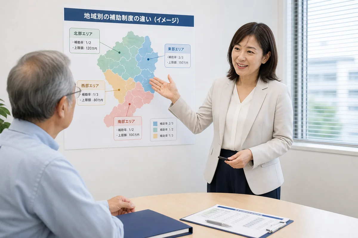 首都圏の主要市区町村補助金は?