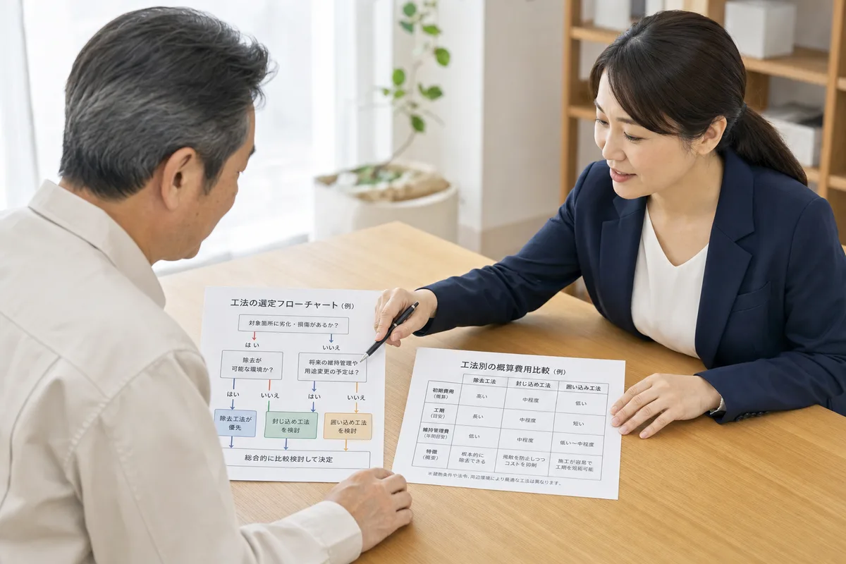 3工法の費用比較は？