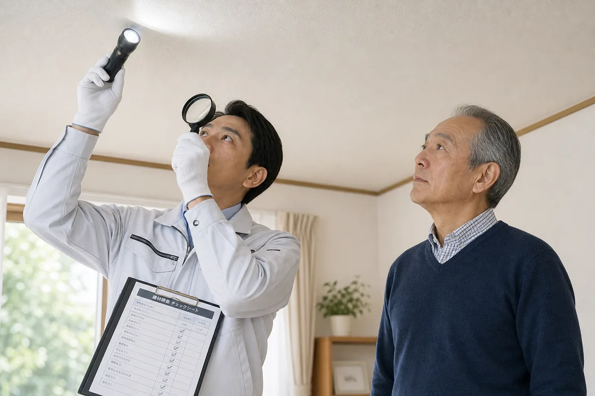 まずやること:建物の築年数と建材を確認する