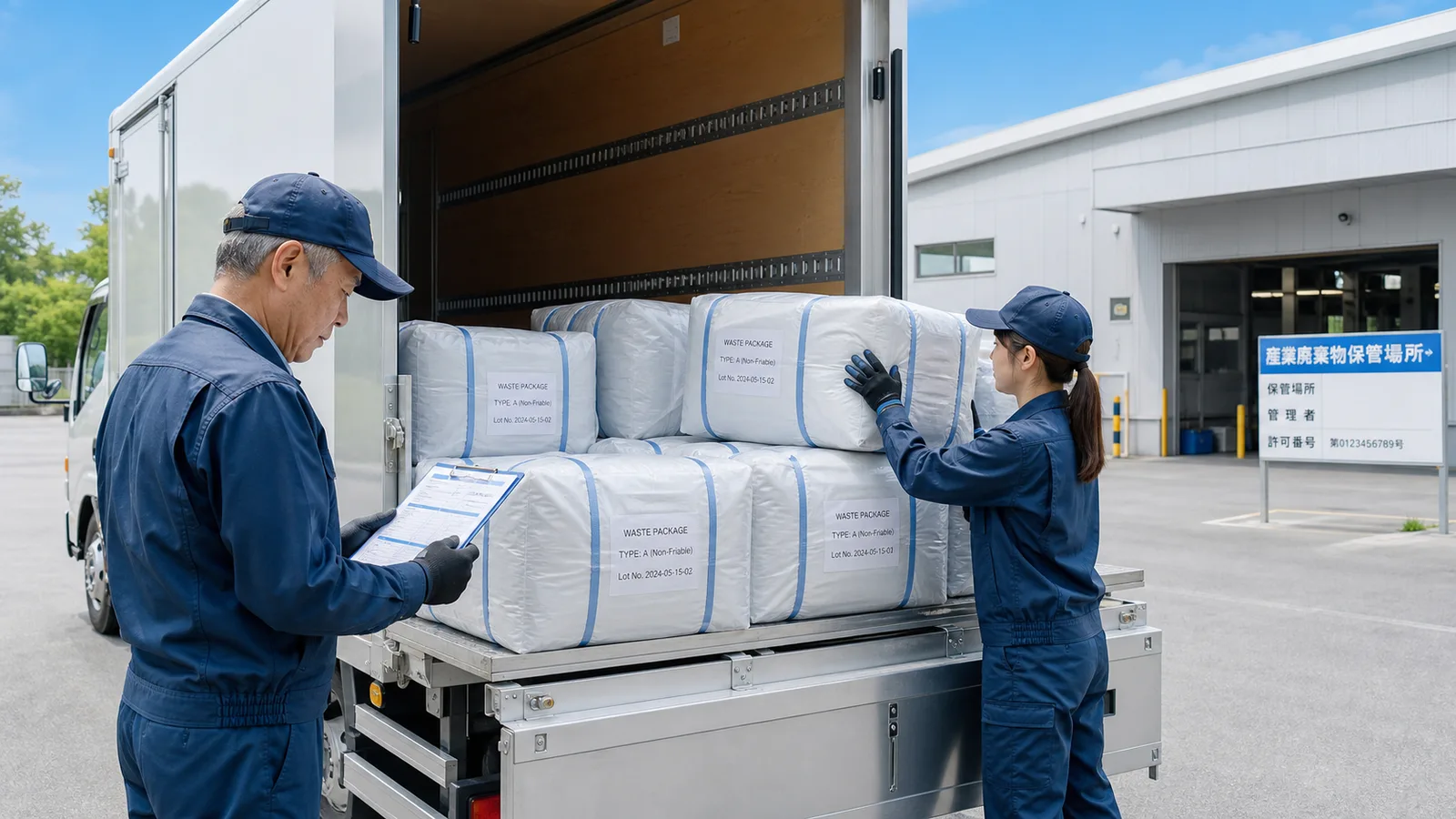 アスベスト廃棄物の処分とマニフェスト|特別管理産業廃棄物の処理ルール