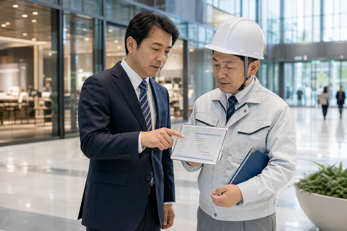 商業ビル・テナント営業中のアスベスト除去｜工事計画・安全管理・テナント調整ガイド