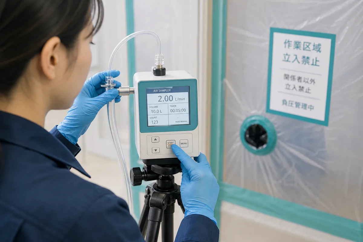 飛散モニタリングはどのように実施しますか?